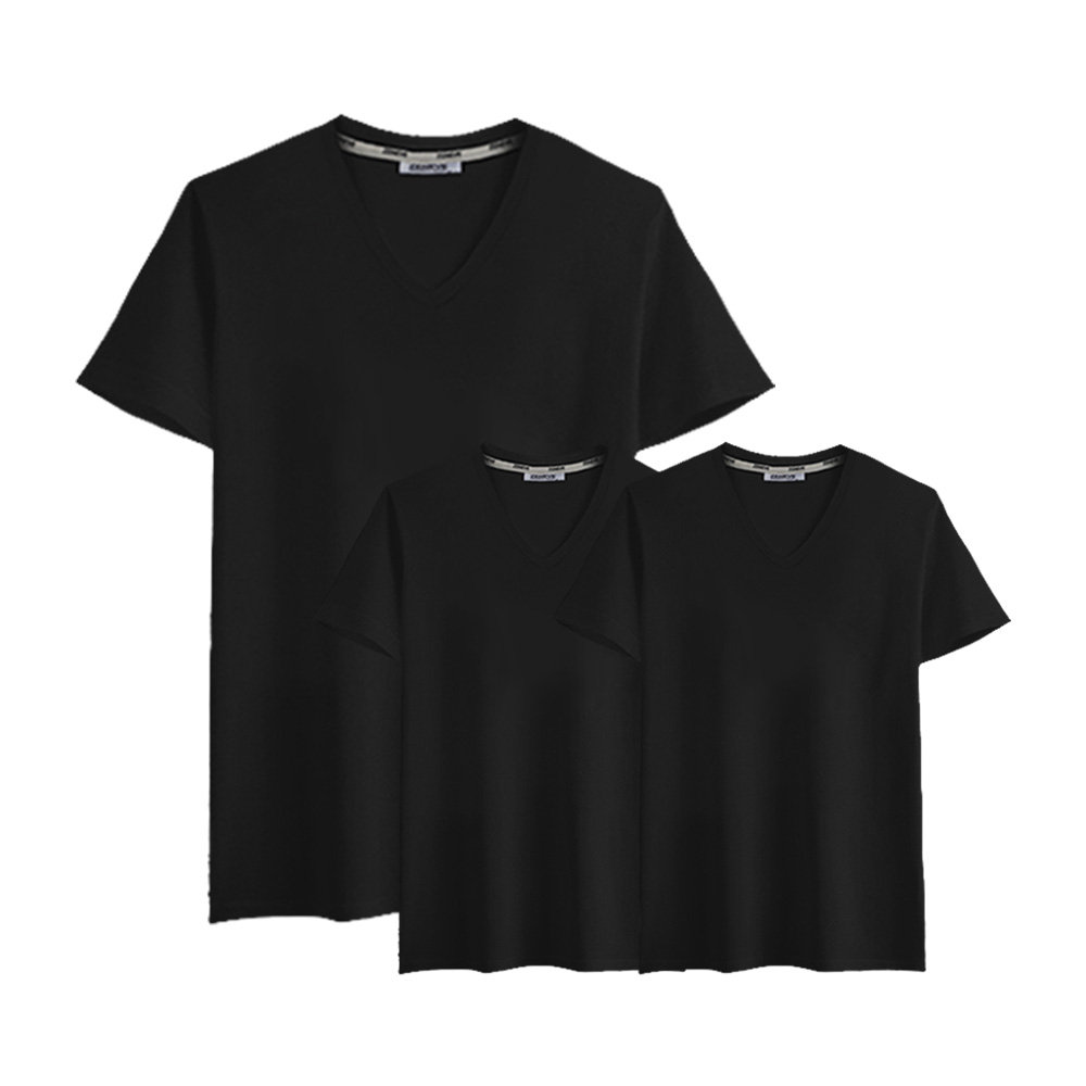 제네브 국내생산 남여공용 면20수 반팔브이넥 3장세트 S~3XL 35,900원