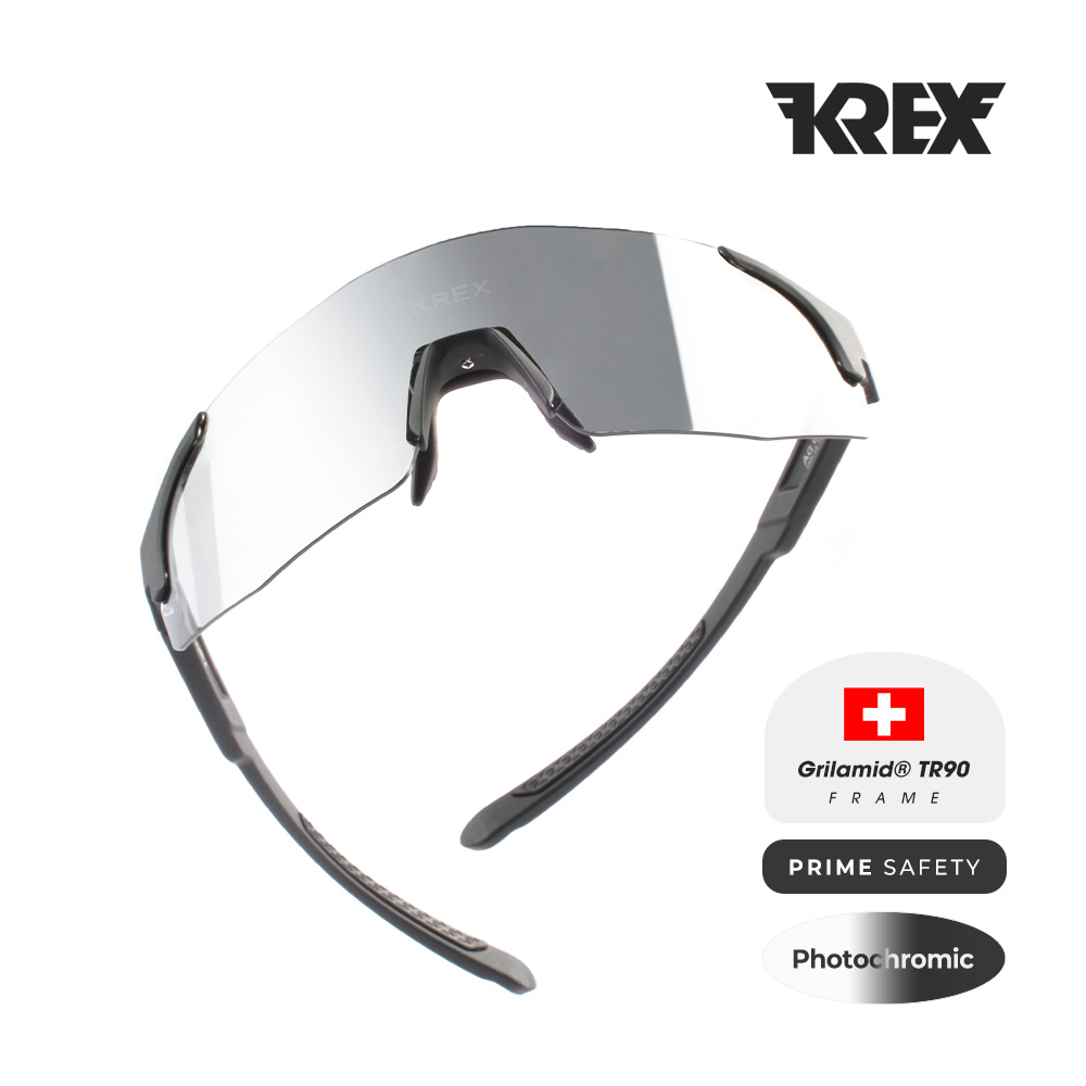 KREX 스포츠 고글 편광 변색 프리미엄 선글라스 러닝 골프 자전거 등산용 아시안핏 국산 112,000원