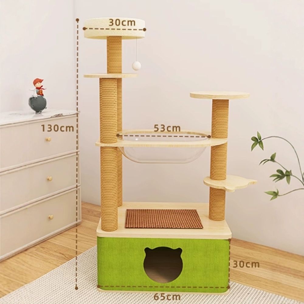 고양이 숨숨집 박스 스크래쳐 하우스 캣타워 6단 104,560원