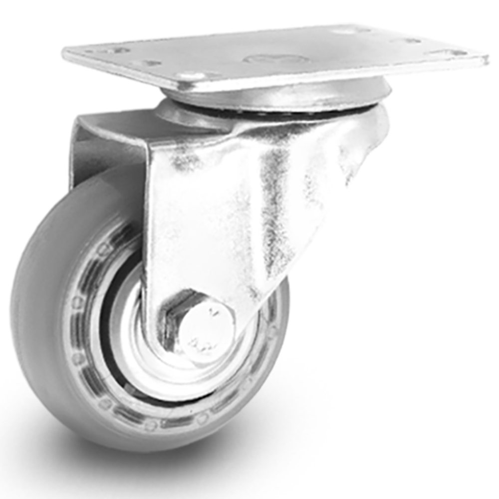 경량 투명 무소음 우레탄 캐스터 바퀴 7.5cm(3인치) 회전형, 1개 6,890원