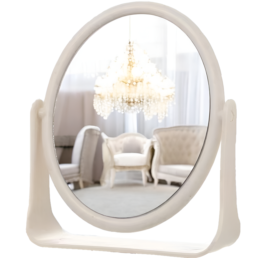 피크플로우 화장대 메이크업 양면 360도 회전 탁상거울 9,900원