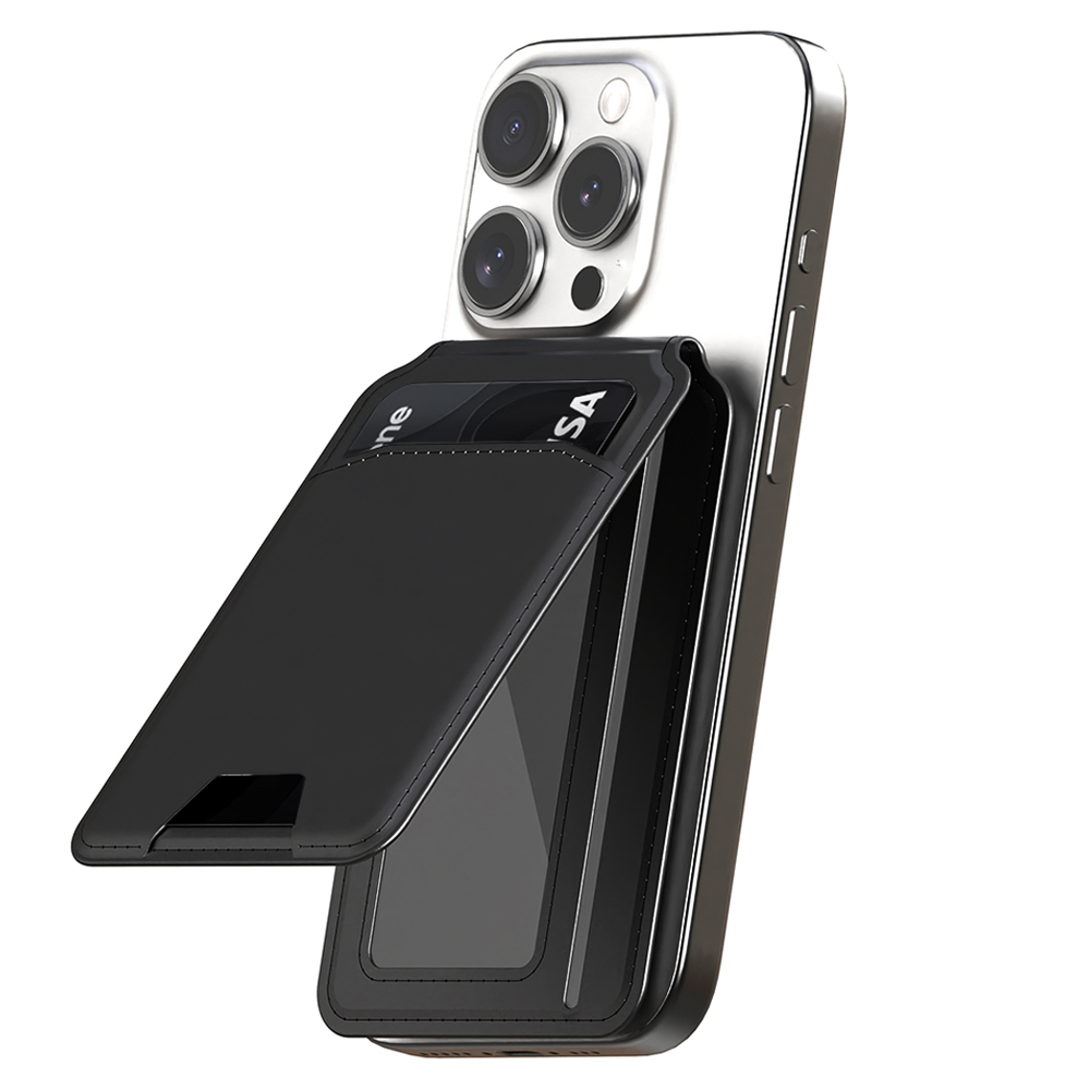 미아크 아이폰12 이상 맥세이프 카드지갑 3장 수납 각도조절 가죽 휴대폰 케이스 11,900원