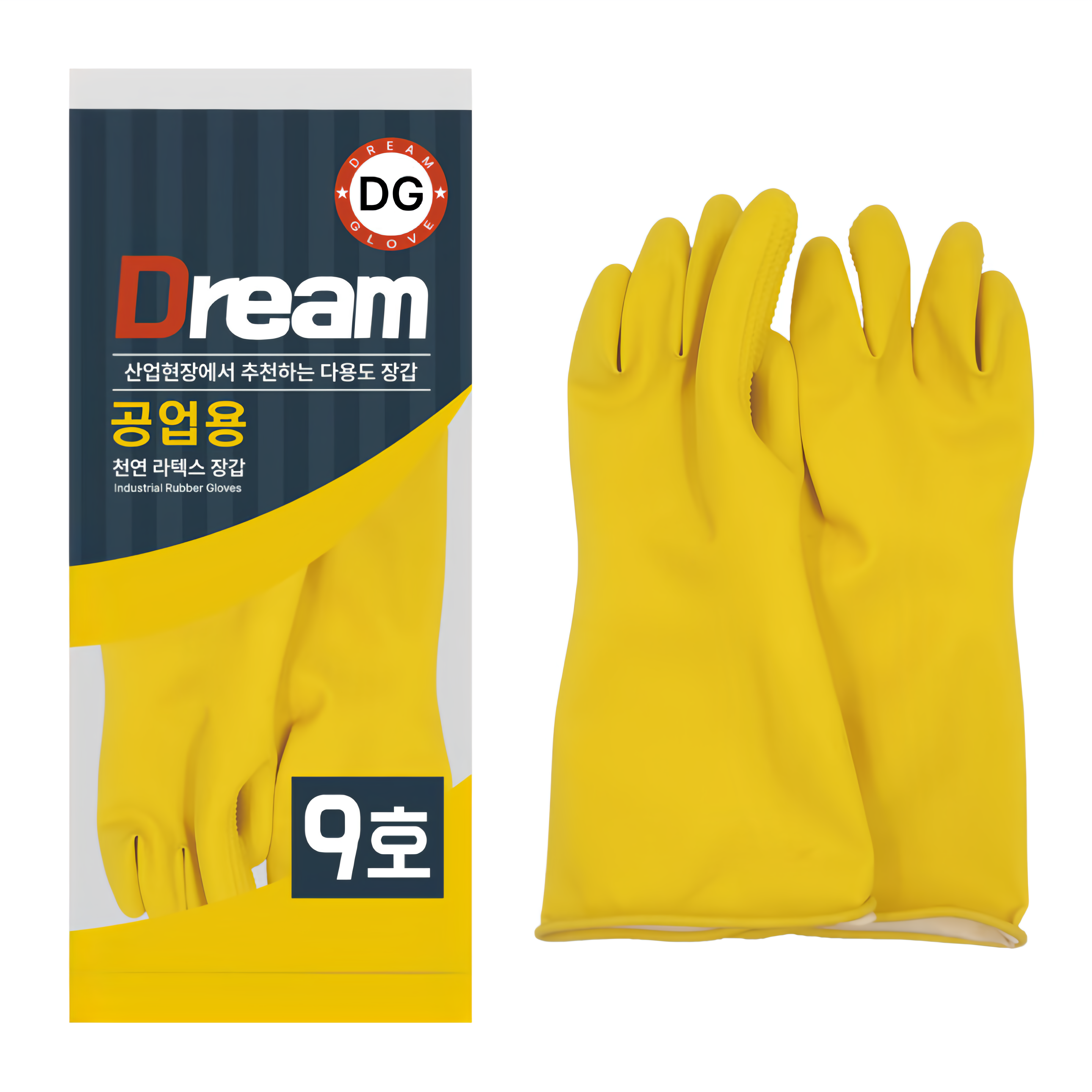 SMT 드림 공업용 고무장갑 라텍스 작업용 농업용 어업용 방수 1켤레, 단일색상, 1개 6,200원