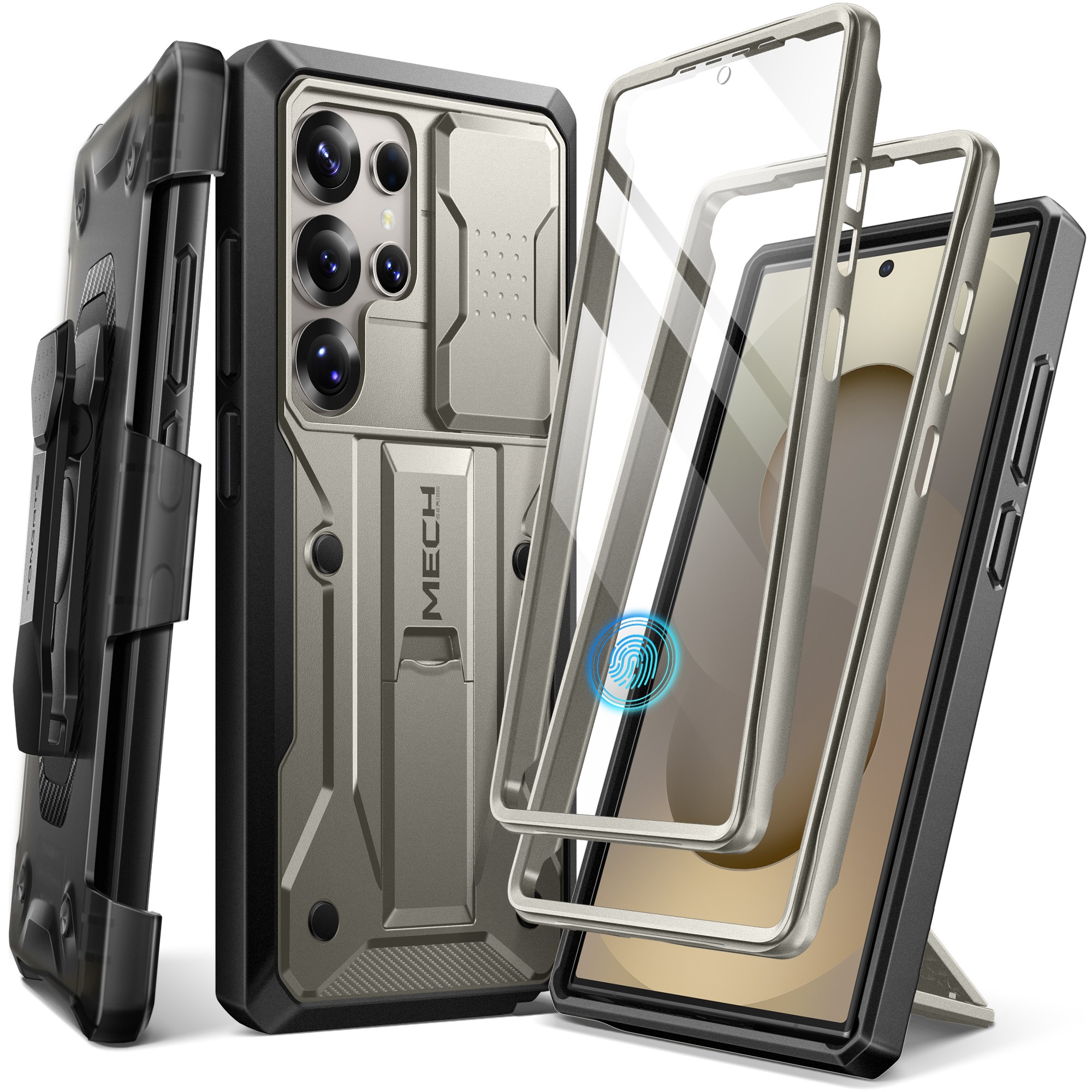 통에이트 카메라 보호 맥세이프 거치대 벨트 클립 홀스터 휴대폰 케이스+프레임 보호 필름 세트 36,000원