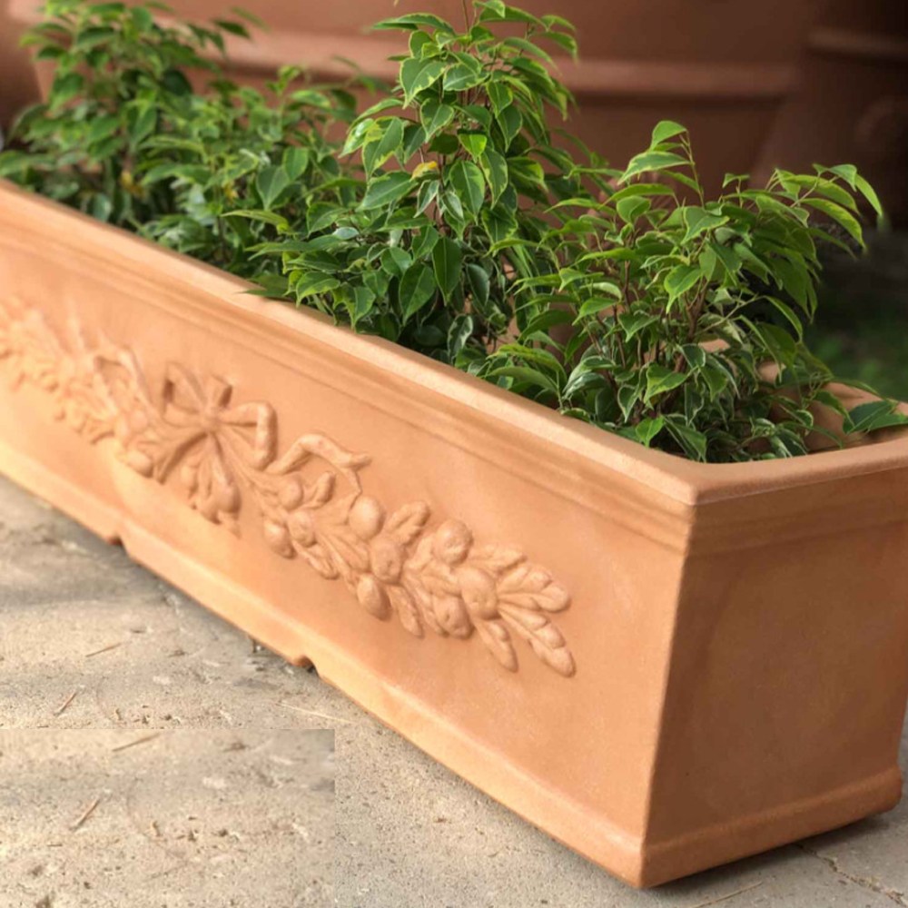 이태리토분 BF80 폭80 분갈이흙 PE 사각플라스틱화분 271,110원