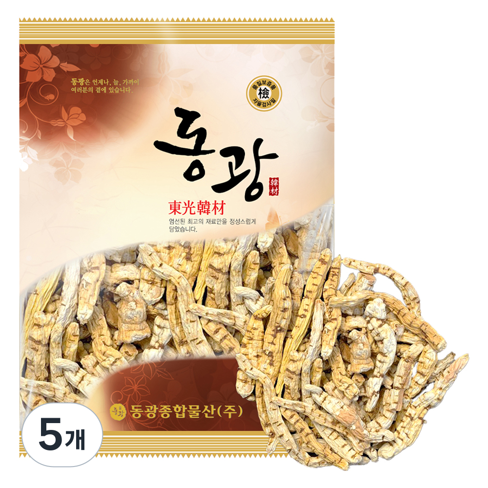 동광한방몰 국산 말린 백하수오 백수오, 150g, 5개 49,500원
