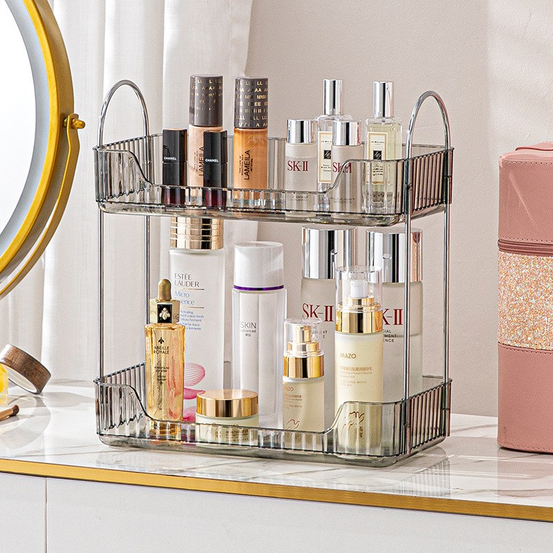 데코트리 투명 화장품 정리대 화장대 수납선반 스킨케어 정리함 19,500원