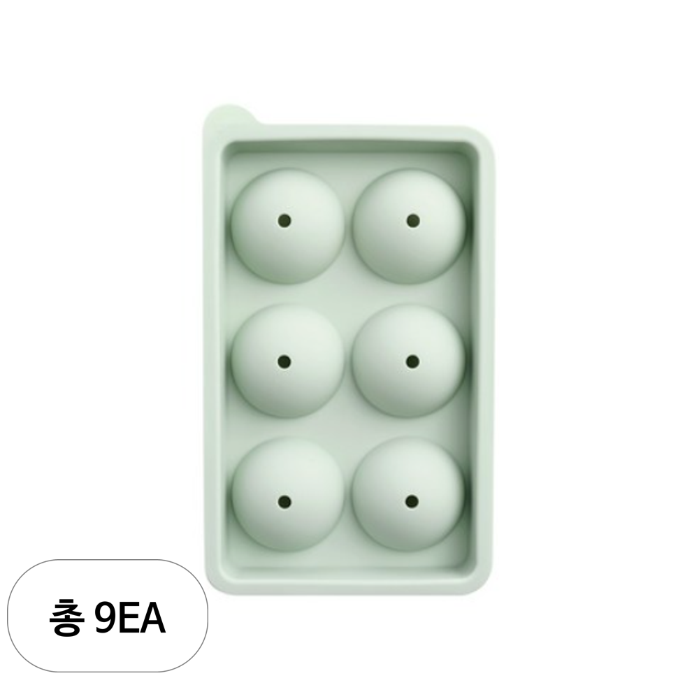 실리만 실리콘 아이스볼 몰드 6구 50mm WSK8041 242,150원