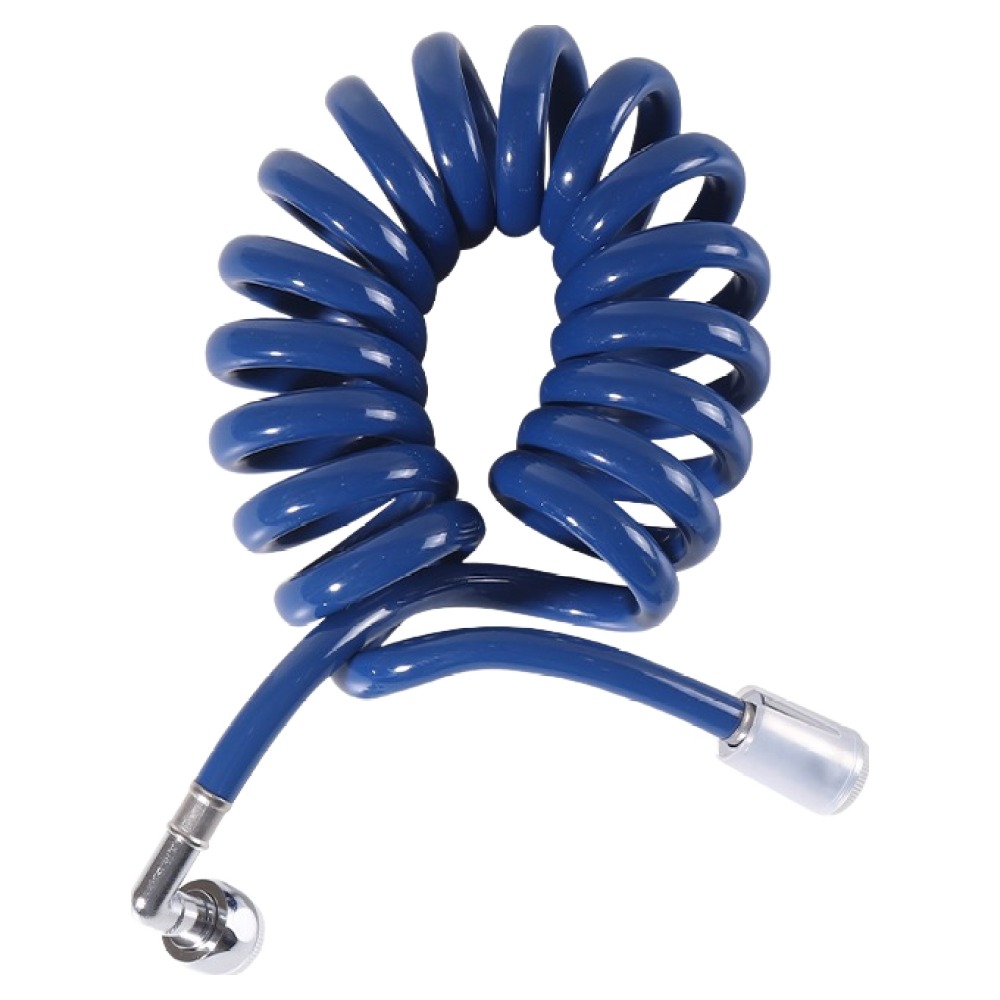 아쿠아듀오 물때 X 꼬임방지 스프링 샤워호스 + 스패너, 3m, 코발트블루 26,760원