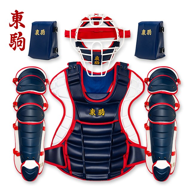 도코마 도쿠마 포수장비 초경량 신형 캐처장비세트(목보호대,니세이버,헬멧,가방포함) 네이비화이트레드 550,000원