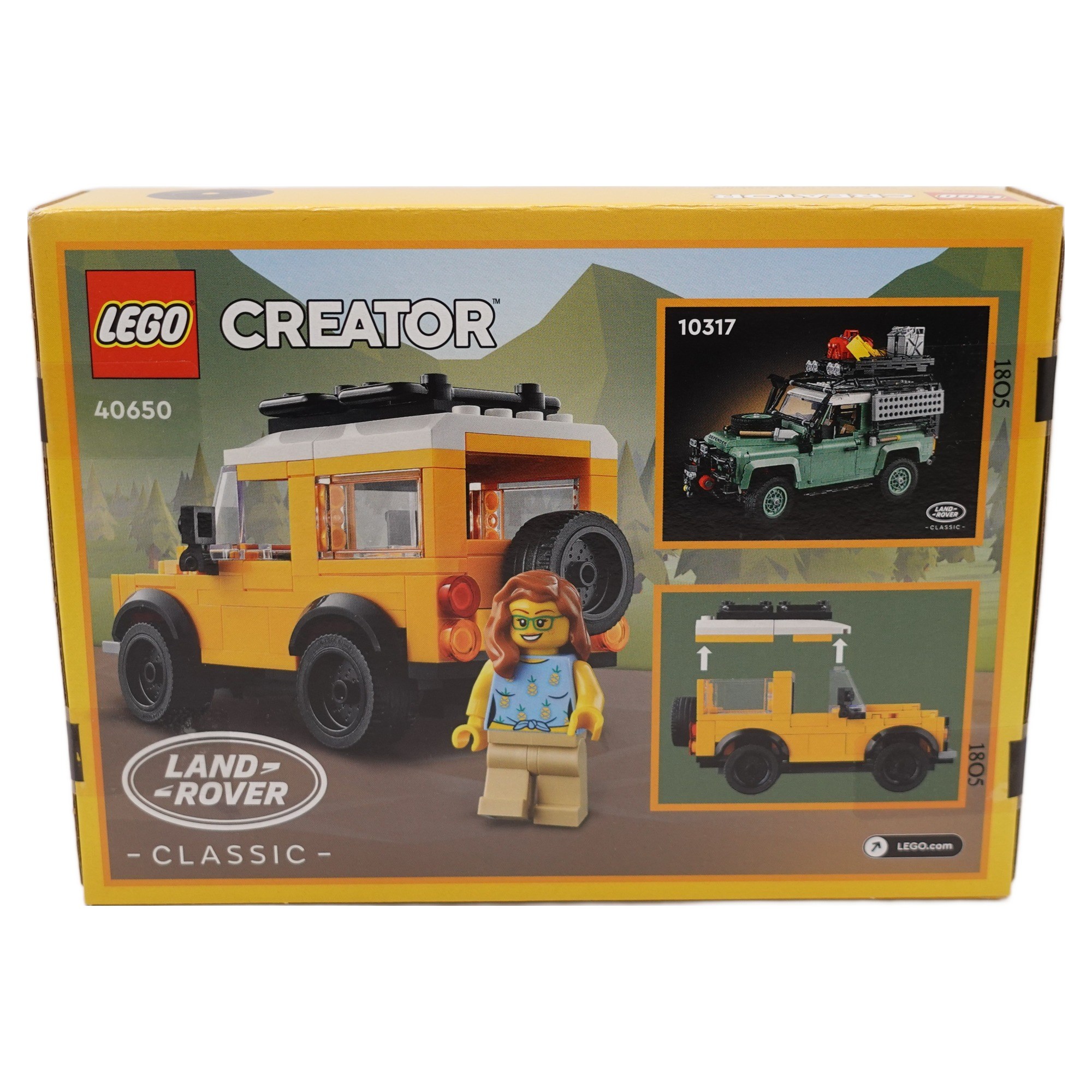 레고 크리에이터 클래식 랜드로버 디펜더 NO40650, 1개 43,900원