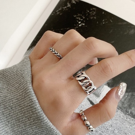 이츠굿텐 여성용 에브리데이 프리핏 레이어드 패션 오픈 실반지 7801-015 7,900원