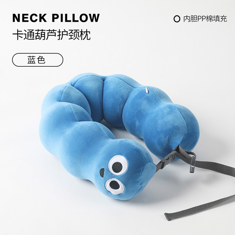 여행용 기내 목베개 메모리폼 그레이 뚱이 귀여운 허리받침 캐릭터 태국 리코 운전 차량 25,400원