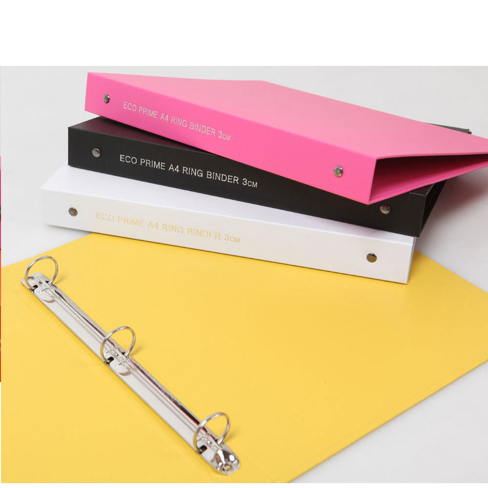 에코바인더 3공바인더 A4 A5 4종 모음, 백색, 현재가 3,330원