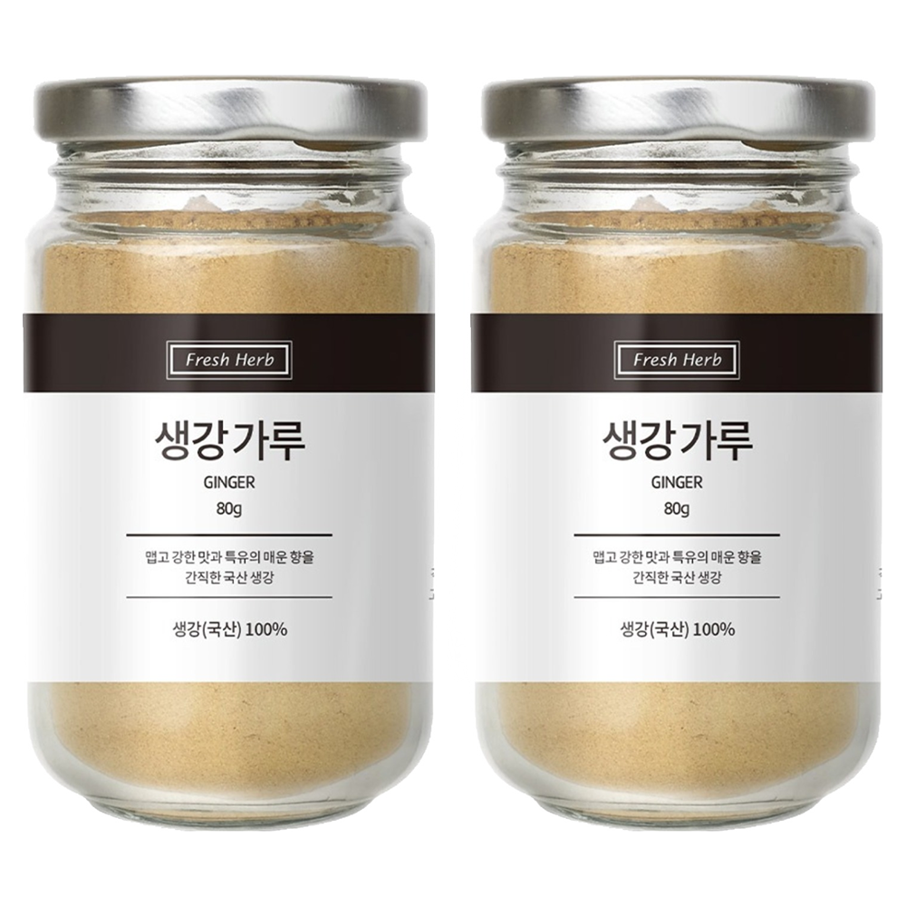 신선약초 생강가루, 80g, 2개 17,300원