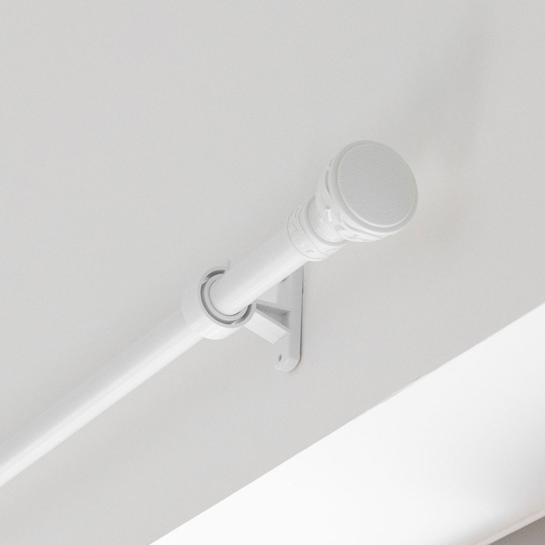 더원홈데코 로얄 25mm 커튼봉, 화이트 9,700원