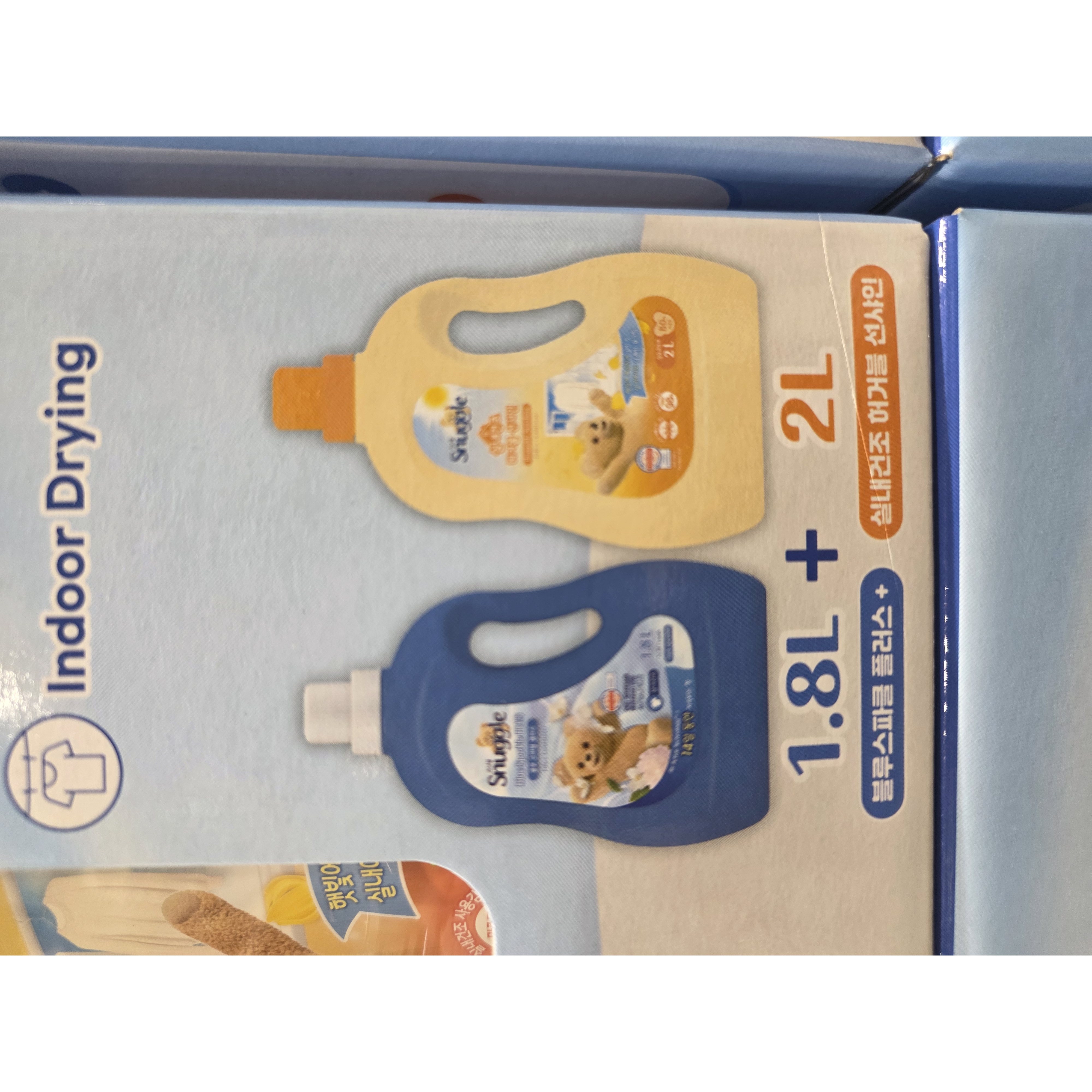 T 스너글 섬유유연제 블루스파클 허거블선샤인 실내건조 두가지향 초고농축 일반세탁기 드럼세탁기 신혼집 자취방 병원 3배 탈취력 생활악취 14일 지속 피부 저자극 상쾌한 포근함 대용량, 1세트, 3.58L 45,590원