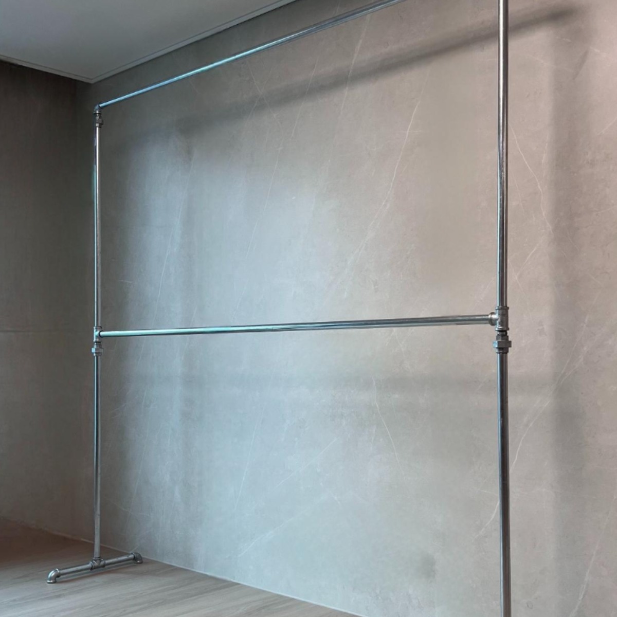 이동식 철제 옷가게 매장 행거 스탠드 대형 파이프행거 2단 161,880원