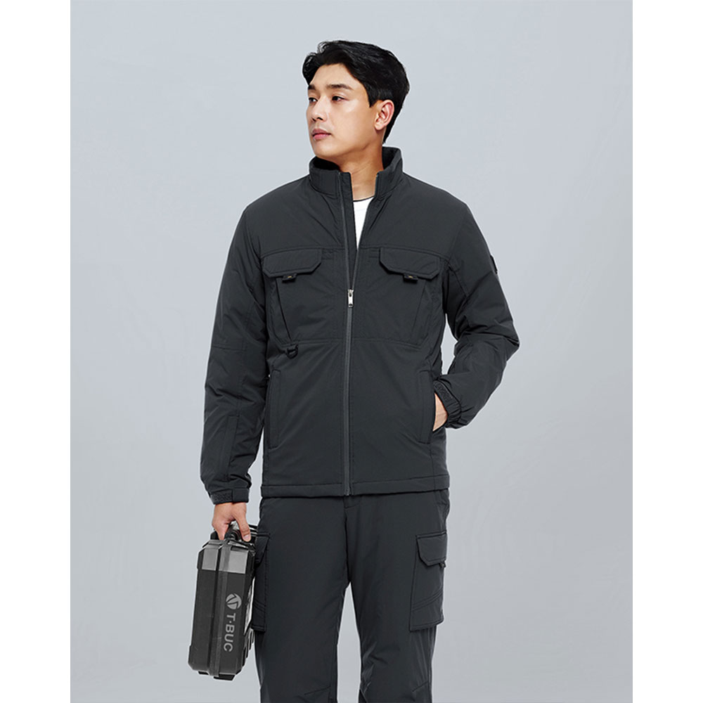 티뷰크 TL-301J(GR) 경량 패딩 작업복 현장 근무복 유니폼 자켓 101,500원