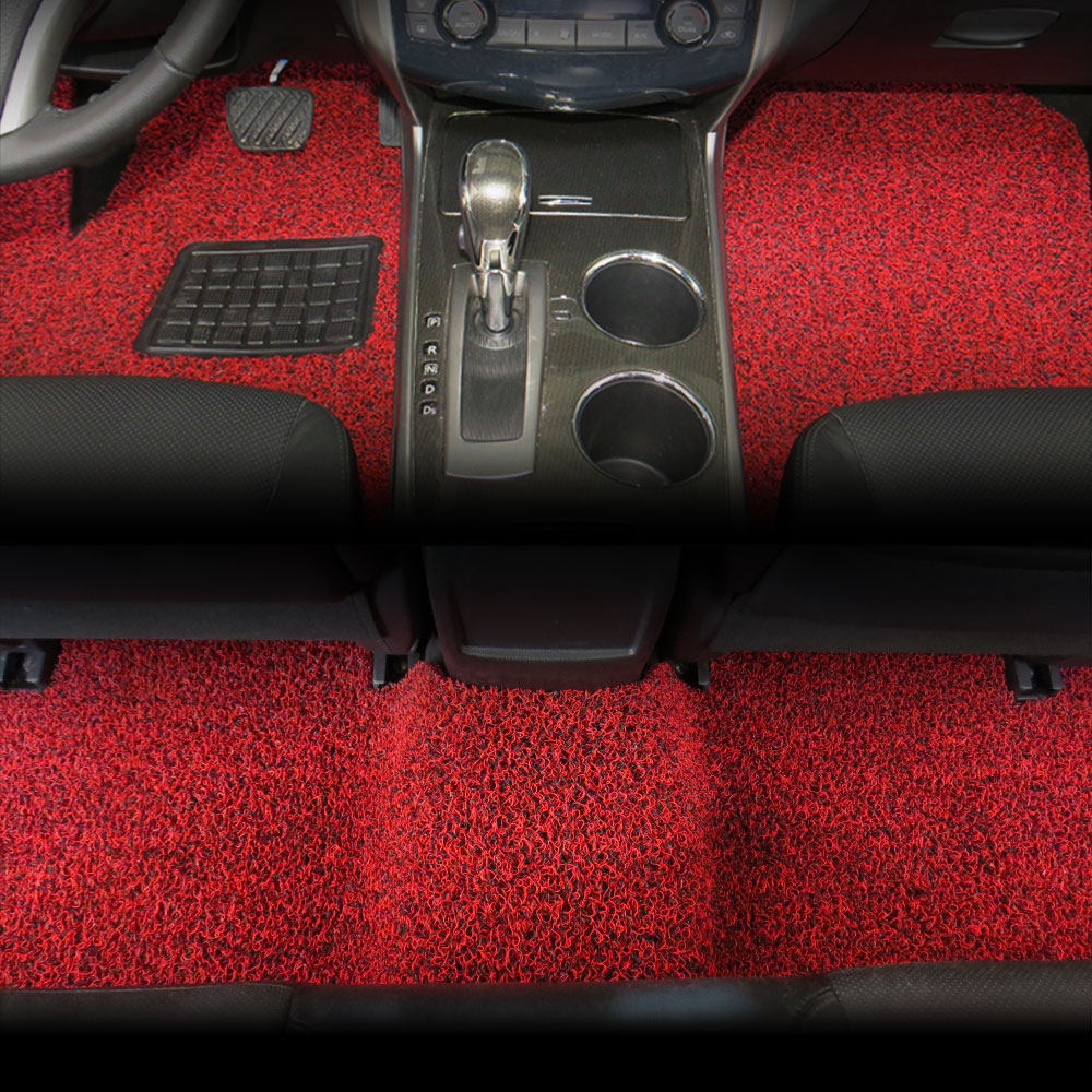 순수 코일 차량용 카매트 확장형 레드블랙 39,300원