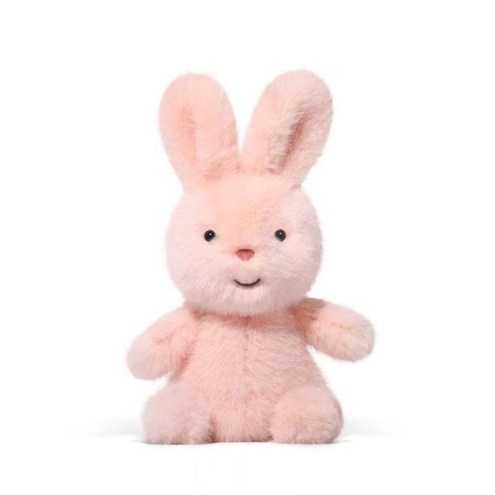 토끼 인형 동물 봉제 인형 동물 피규어 봉제 완구 동행 인형 생일 선물, 1개, 베이비핑크, 30cm 14,200원