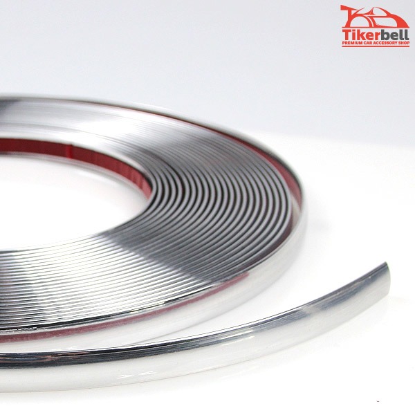 TKB 고광택 메탈 라인 크롬몰딩/은선몰딩 15M/6mm, 라인 9,680원