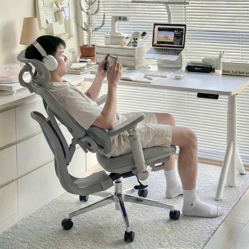 [3년 보증] Xpanse T10 360도 요추 지지 컴퓨터 의자 / 오피스 체어 / 게이밍 체어,5단계 등받이 조절, 회색 289,000원