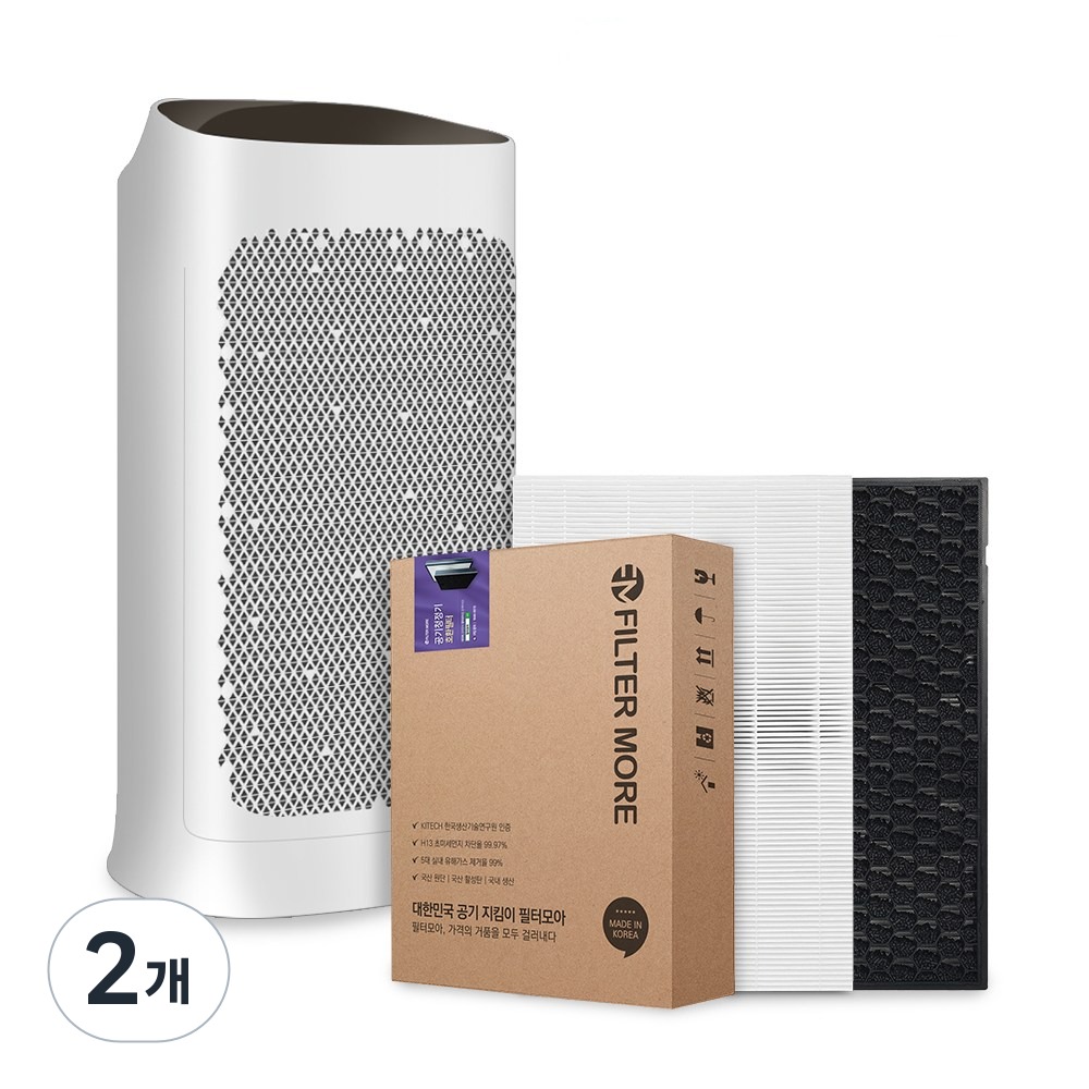 필터모아 삼성 공기청정기 호환 필터 블루스카이 5000 CFX-D100D, 2개, 고급형 47,650원