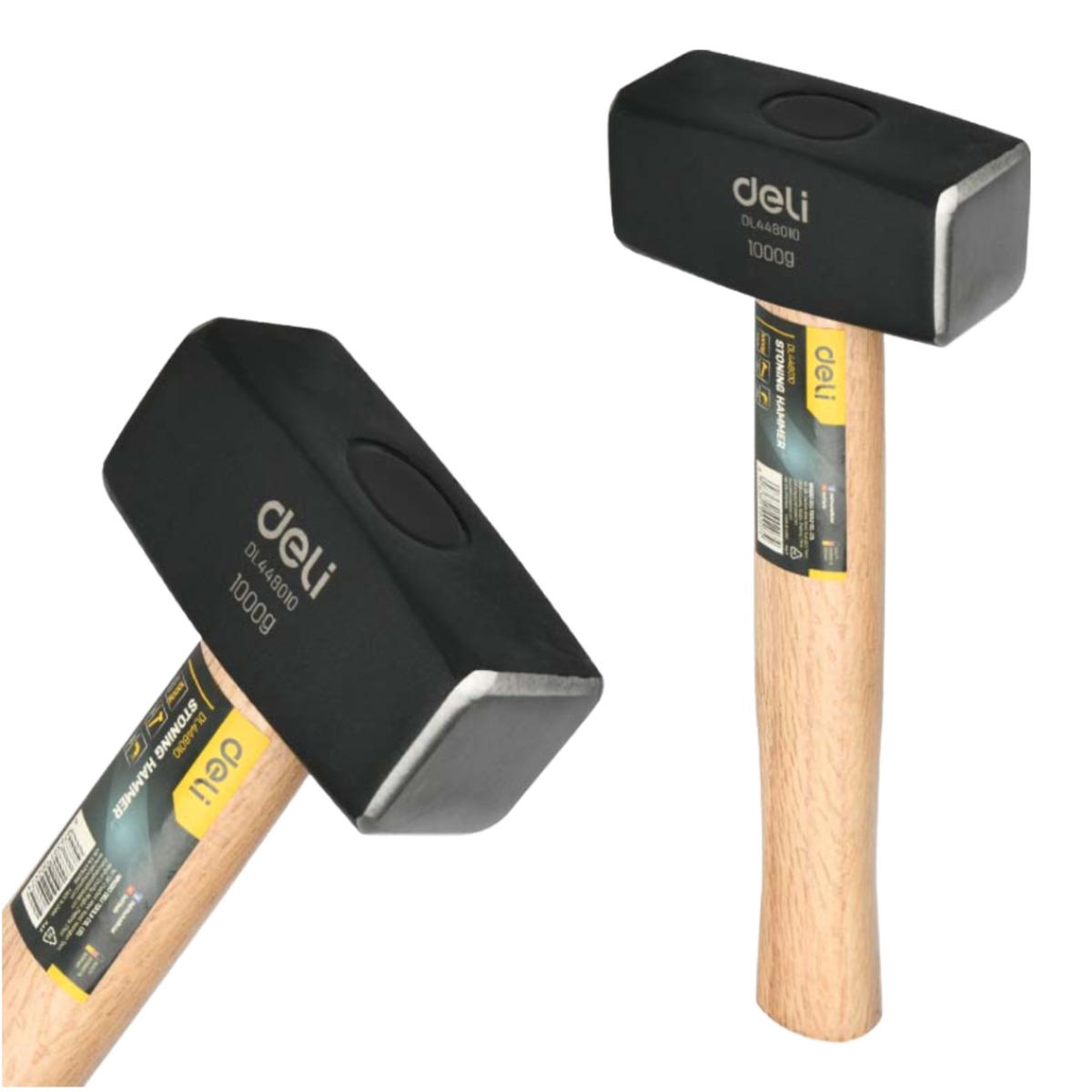 델리툴즈 우드 나무 손잡이 돌망치 오함마 파쇄 철거 중망치 1kg, 1개, 돌망치 1kg_우드 핸들 (DL448010) 14,900원