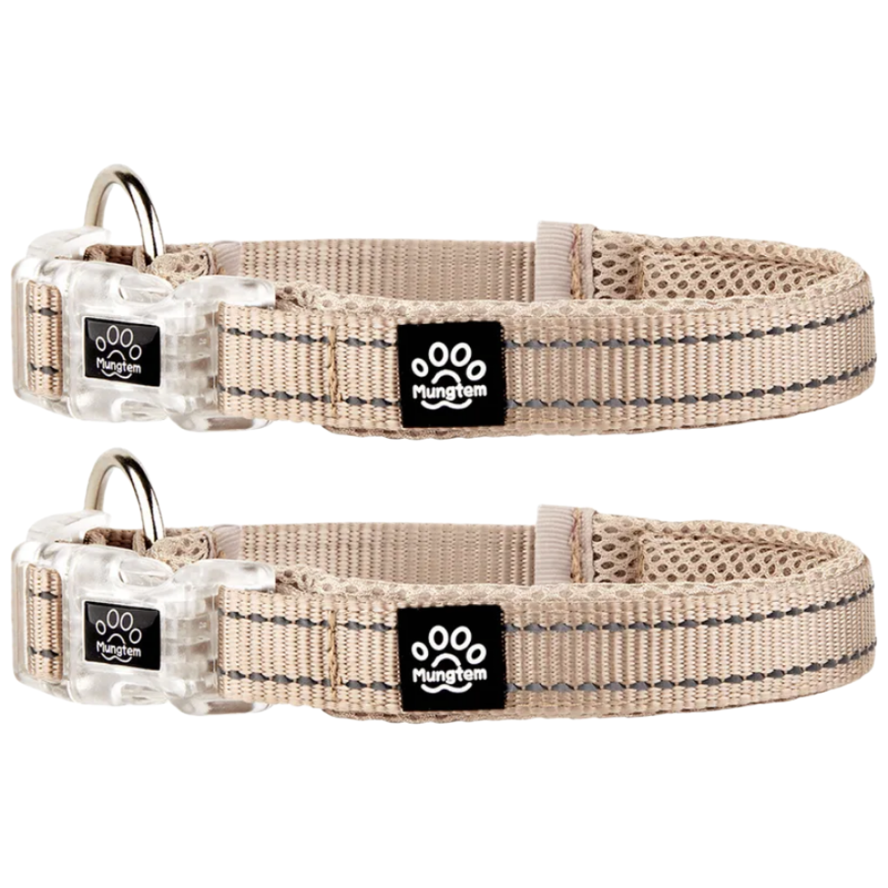 [1+1] 멍템 강아지 메쉬 목줄, 1개, [1+1]블랙 9,900원