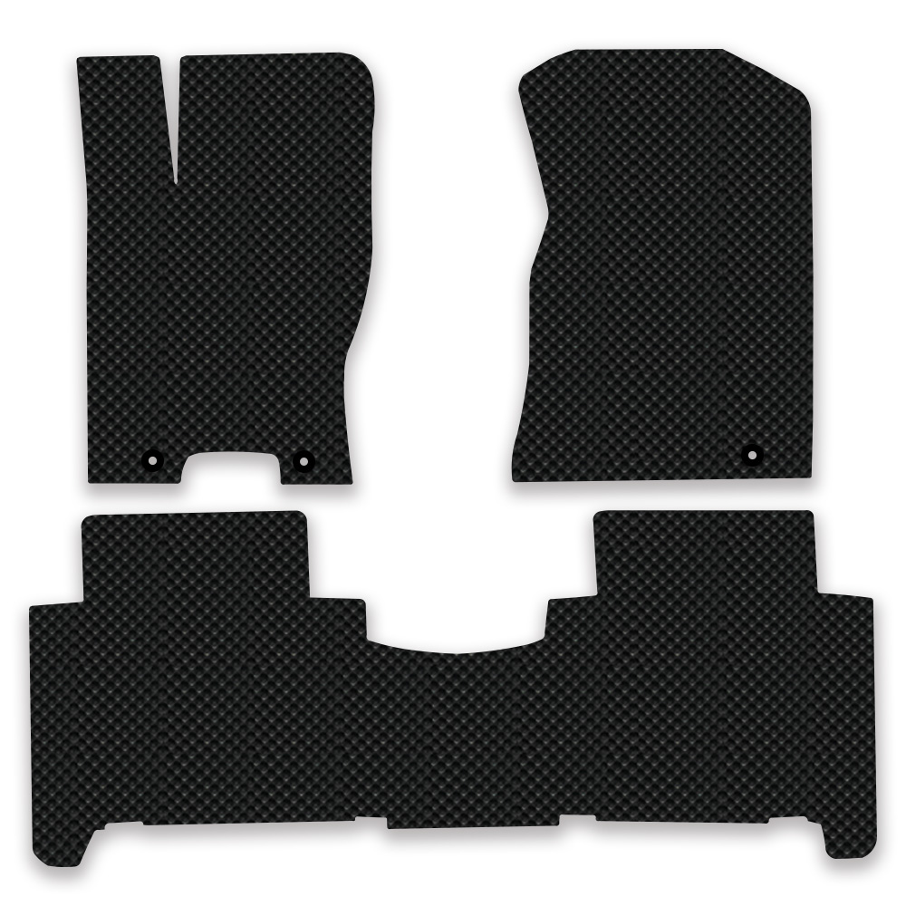 DXSOAUTO 올뉴 더뉴 모하비 (-19년) 전용 3D 엠보싱 차세대 고무매트 1열2열 세트, 블랙, 132 모하비(올뉴모하비/더뉴모하비)(~19년8월) 59,000원