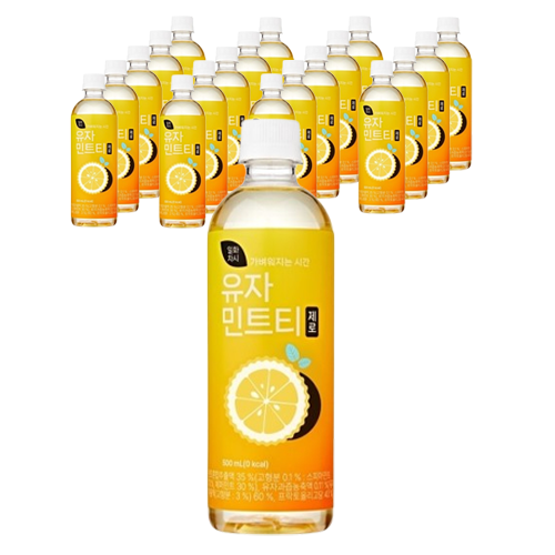 일화차시 유자민트티 제로, 500ml, 20개 16,900원