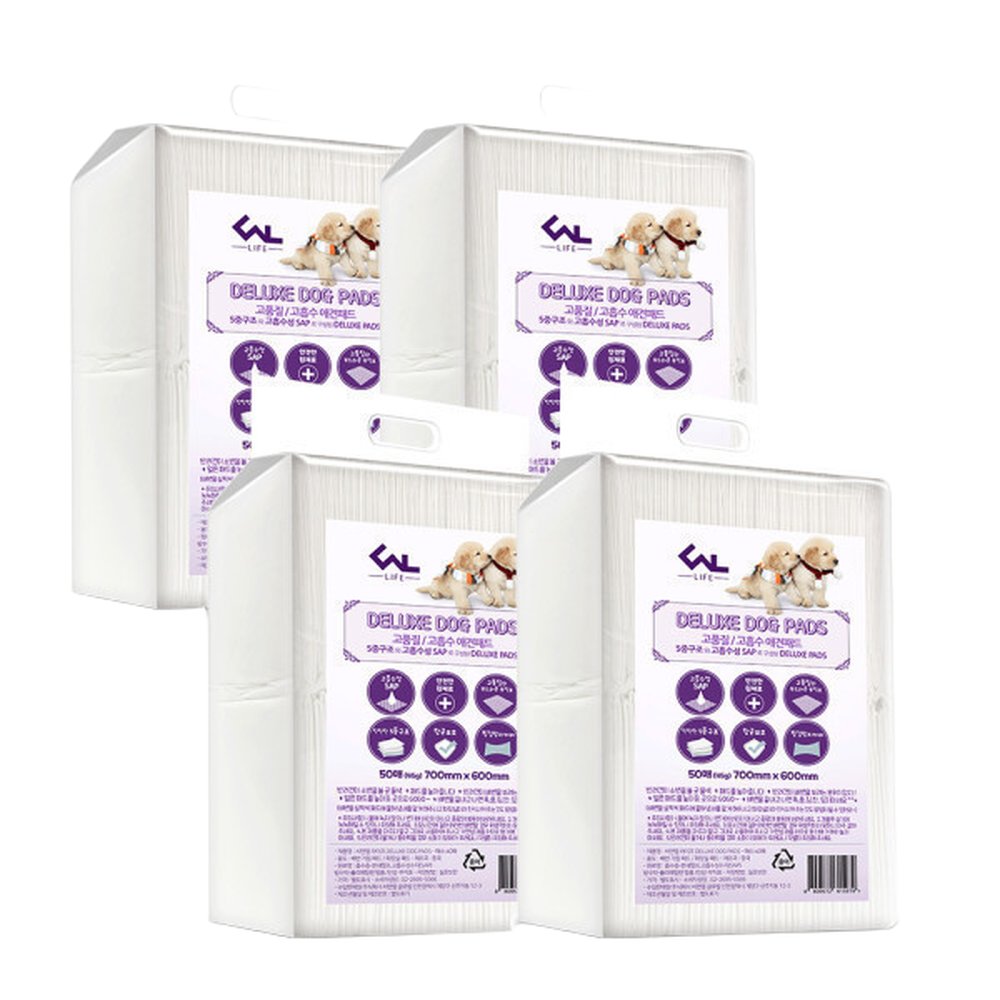 CNL 배변패드 대형 45g 50매x4팩 200매 애견 강아지패드 49,710원