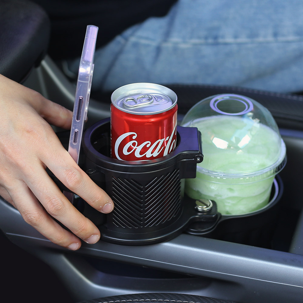 레모토 3단 보온 보냉 대형 컵홀더 차량용 자동차 차량 콘솔 텀블러 컵 홀더 트레이 음료 거치대 25,800원