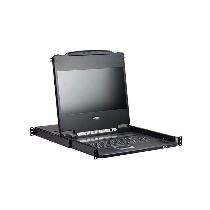 ATEN CL5716MW 16포트 PS/2-USB VGA 싱글 레일 FHD 와이드스크린 LCD KVM스위치, ATEN CL5716MW, 1개 2,590,000원