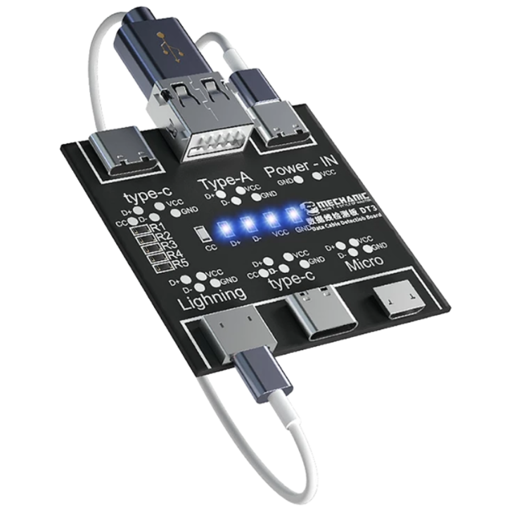 USB 케이블 테스터 데이터 케이블 MECHANIC DT3, 1개 11,300원