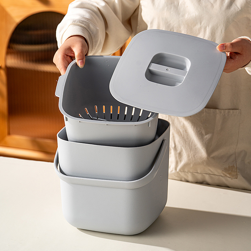 미니플 에코노바 음식물 쓰레기통, 그레이, 1개 17,800원