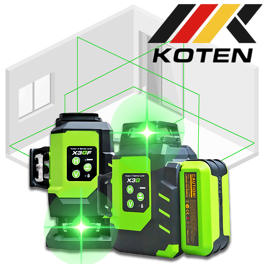 코텐 3D 상부 하부 그린 레이저 레벨기 측정기 수평계 수평기 X3G X3GF 351,900원