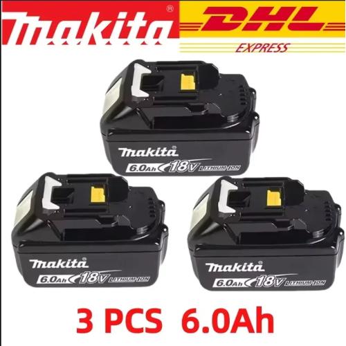 100  Makita 18V 6.0Ah 충전식 배터리 Makita BL1830 BL1830B BL1840 BL1840B BL1850 BL1850B 전동 공구 배터리 68,960원