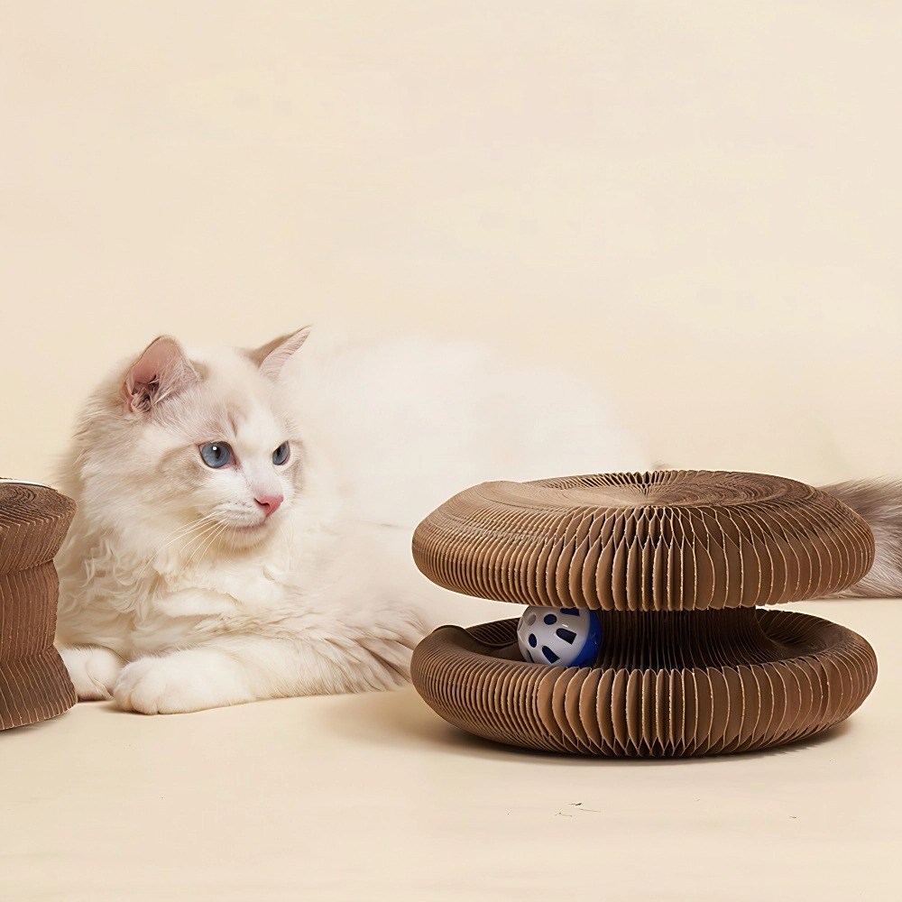 EVIO 고양이 스크래쳐 손풍금 고양이 장난감, 1개, 손풍금 스크래쳐 7,000원