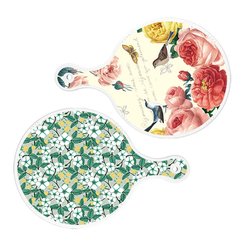 로엠디자인 서빙 원형 도마 보드 2p ParisRose 세트 8,980원