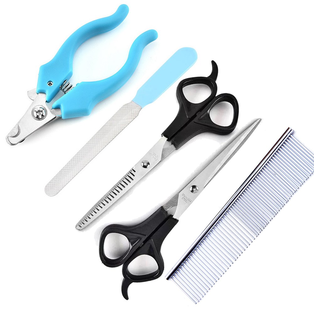 아임펫벳 강아지 고양이 발톱깎이 틴닝 미용가위 빗 발톱줄 애견 미용 세트 8,400원