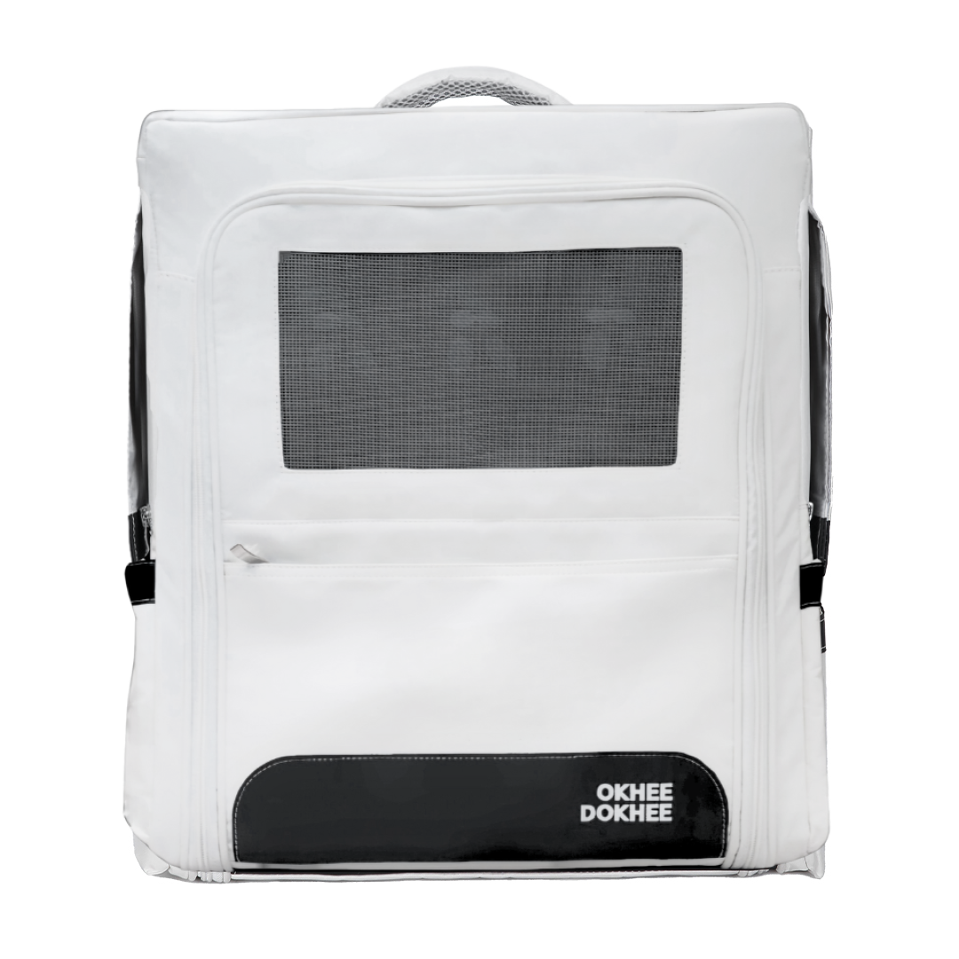 고양이 강아지 옥희독희 튼튼백 이동장, 라이트 그레이, 1개 79,900원