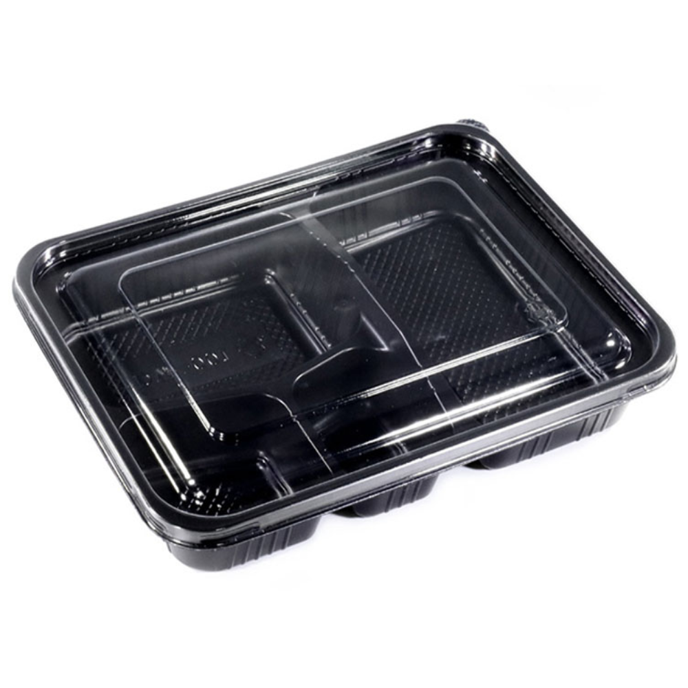 엠엔피 일회용 도시락통 1회용 도시락 고급 도시락용기 MP-001 4칸 28,000원