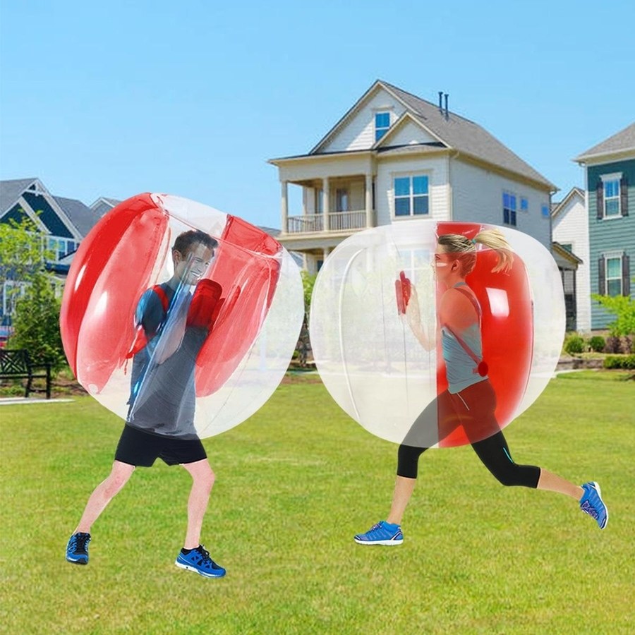 선호그룹 버블슈트 대여 워킹볼 범퍼볼 에어범퍼 에어바운스 에어볼 명랑 명량 운동회 탱탱볼 데굴이 풍선범퍼, 120cm 빨강, 1개 99,000원