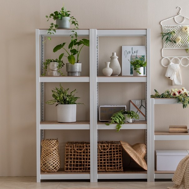 스피드랙 V2 홈던트하우스 4단 (3칸 구성) 선반 모음 86,000원