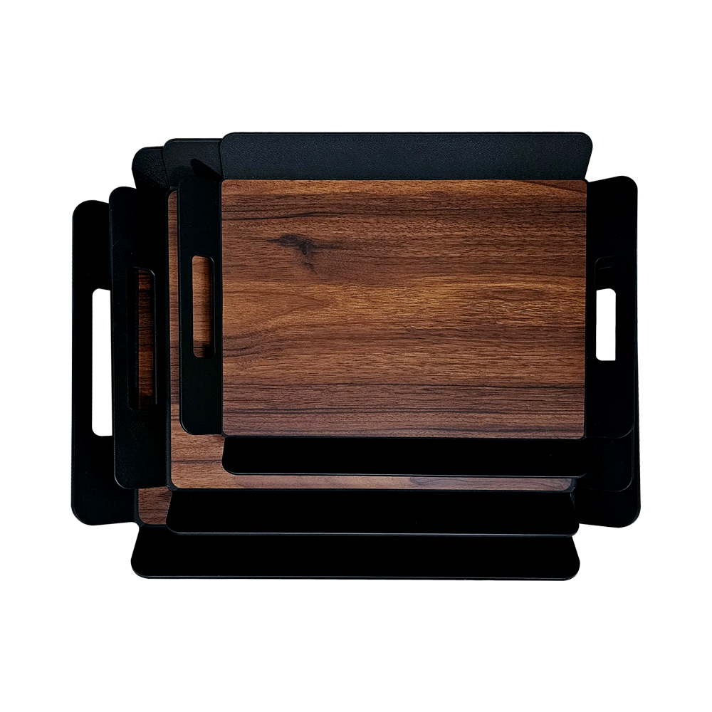 마더쿡 업소용 논슬립 사각 우드 쟁반 식당 카페 서빙 트레이, 카페쟁반(손잡이) 대 17,920원