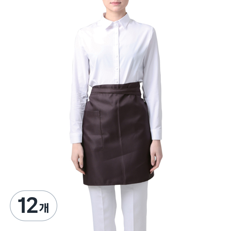 웰프런 노바사이드 허리형 앞치마, 브라운, 12개 45,000원