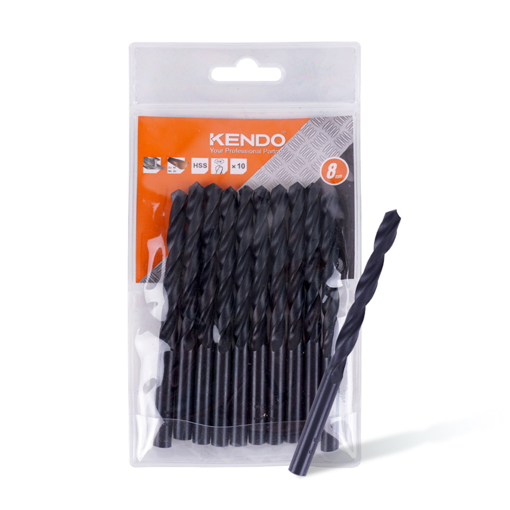 켄도 HSS 드릴 비트 세트 8MM 10PCS 10808009CO 기리, 1개 15,830원
