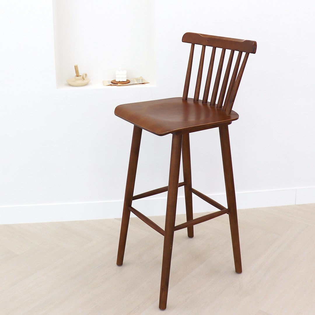 [파스텔우드] 첼로 원목바의자 아일랜드식탁의자 바의자 홈바의자 110,000원
